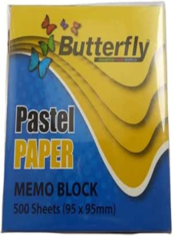 Belal Butterfly memo block assorted 500 sheets